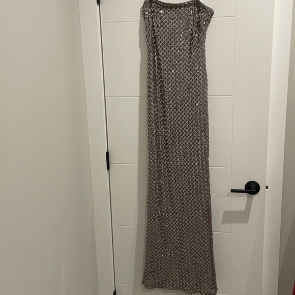 Aqua Dresses & Skirts - Aqua silver gown